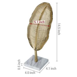 Sculpture en feuille d'or, aluminium, métal, moderne, faite à la main, pop art, écologique, décoration de table, élégant accent d'art pour la maison, pièce d'art pour un anniversaire - Product Image 3