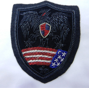 Insignias de alambre de lingotes de moda de alta Fabricación de calidad superior Nuevo diseño Insignias de alambre de lingotes de moda Parche personalizado de moda #613 - Product Image 3