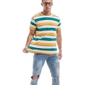 Nouvelle mode T-shirts pour hommes Chemises d'été en coton de couleur unie Meilleure qualité Streetwear T-shirt pour hommes - Product Image 3