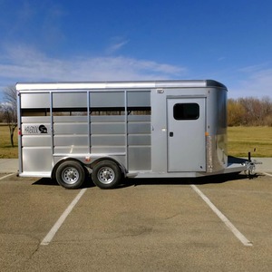 3 ejes 4 ejes carga resistente Animal ganado transporte estaca valla semirremolque ganado remolque para la venta - Product Image 5