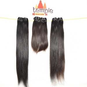 ผมแท้จากอินเดีย 100% เวอร์จิ้น เรมี คิวติเคิลเรียงเส้น สีดำธรรมชาติ สำหรับผู้หญิง ลอนลึก ติดตั้งง่าย แบบมัดผมด้วยเครื่องจักร - Product Image 6