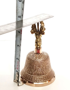 กระดิ่งทองเหลืองรูปมือไอคอนที่คล้ายกันกระดิ่งทองเหลืองแบบวินเทจสำหรับนักเรียนบัตรผ่านเพื่อการศึกษาปฐมวัย - Product Image 4