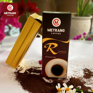 250g Robusta Ground Coffee Medium Roast Grade a with High Caffeine Sweet Taste & Bitterness <b>Vacuum</b> <b>Packed</b> in Box Vietnam Origin - Product Image 2