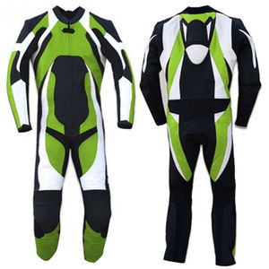 Vente en gros de vêtements de course coupe-vent en cuir véritable personnalisés pour hommes vêtements de sport de moto de grandes tailles vêtements de course de moto automobile - Product Image 6
