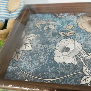 Plateau de service en bois MDF avec revêtement émaillé, design, hôtels et restaurants, articles de cuisine, plateau de table, haute qualité - Product Image 1