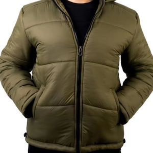 Veste polaire légère et respirante à fermeture éclair pour hommes, veste d'hiver décontractée pour l'extérieur - Product Image 1