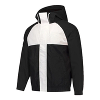 Chaqueta Cortavientos Impermeable Ligera Personalizada para Hombre y Mujer con Cuello Alto, Diseño Plegable, Tela de Poliéster Resistente