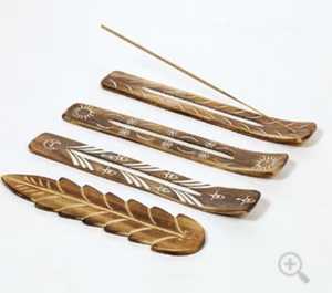 Multi-Slot Sandalwood <b>Incense</b> <b>Stick</b> <b>Holder</b> Tray for Simultaneous Burn Use Eco-Friendly & Durable Price - Product Image 5