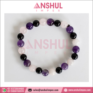 Premium Quality Fashion Jewelry EMPATH PROTECTION Crystal <b>Bracelet</b> Healing <b>Gemstone</b> Beaded Intention <b>Bracelet</b> - Product Image 5