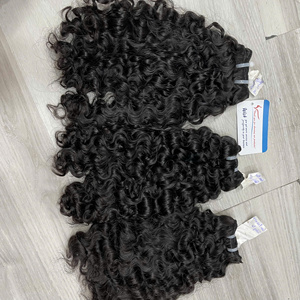 Gran oferta 2025, extensiones de cabello crudo, cutícula alineada, paquetes de cabello rizado birmano de vapor, sin enredos, sin caída de trama de cabello - Product Image 3