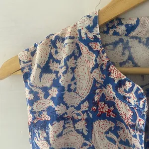 Robe indienne en coton Paisley de qualité standard pour l'exportateur et le fournisseur mondiaux de robe de nuit pour femmes - Product Image 5