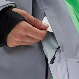 Combinaison de ski d'hiver imperméable pour homme, veste de snowboard jaune vif/noir, coupe-vent et respirante - Product Image 4