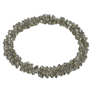 Fantaisie Design fer/perles noël suspendu coeur nickelé pour la maison Festival vacances décoration ornement à la main en vrac - Product Image 5