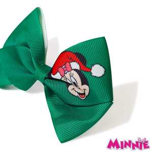 Lot de 7 nœuds à cheveux pour filles sous licence, 4 pouces, accessoires de coiffure de Noël, cadeau idéal pour les petites princesses - Product Image 1