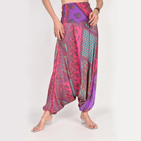 Yoga sarouel pour femmes Boho Hippie bohème vêtements femmes indien plage gitane vêtements Ali Baba Style pantalon
