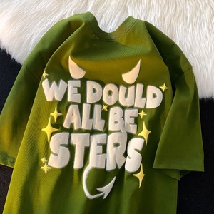 เสื้อยืดผู้ชายสีไม่เป็นกรดซักไหล่ผ้าฝ้าย100% เฮฟวี่เวทโบราณจากปากีสถาน - Product Image 2