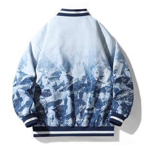 Varsity vestes chaud hiver Baseball Bomber manches en cuir Chenille brodé Logo tissu Varsity - Product Image 2