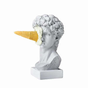 Estatua del David de Miguel Ángel, Figura de Ángel en Resina y Fibra de Vidrio 3D, Modelo Pintado para Decoración del Hogar, Ideas de Regalos de Arte y Manualidades - Product Image 6