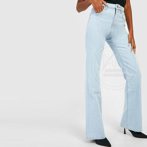 Pantalones vaqueros de uso al aire libre para mujer, ropa de entrenamiento, pantalones vaqueros de algodón 100%, pantalones vaqueros informales cómodos para mujer - Product Image 6