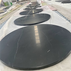 Wanli 2023 bảng xếp hạng hàng đầu bàn ăn tùy chỉnh bàn đá cẩm thạch đen Tops Bàn cà phê đá giá hiện đại 3 năm bề mặt rắn - Product Image 3