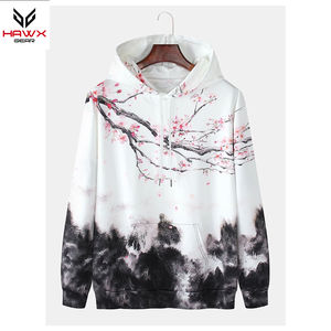 Sweats à capuche personnalisés pour hommes, confortables, respirants, nouveau style avec fermeture éclair, imprimés sur polaire douce pour l'hiver! - Product Image 2