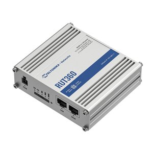 เราเตอร์อุตสาหกรรม LTE Teltonika RUT360, Cat.6, 1x LAN, 1x WAN 100Mb/s WiFi 2.4GHz, RUT360 000000 - Product Image 1