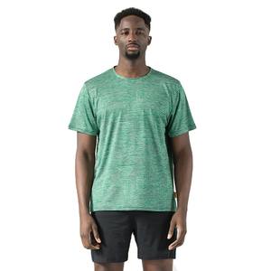 T-shirt imprimé personnalisé pour hommes T-shirt de plage en coton uni à la mode vente en gros - Product Image 1