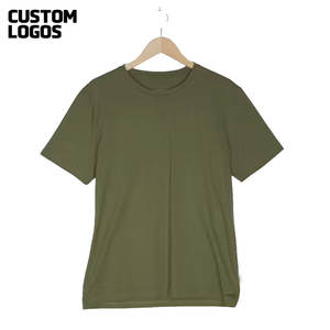 T-shirt en coton de qualité supérieure, super doux, manches courtes, col rond pour homme - Product Image 3