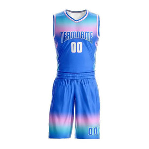 Uniforme de basket-ball personnalisé, maillot sublimé, short en polyester, tissu respirant, vêtements d'équipe, nom, numéro et logo personnalisés - Product Image 5