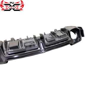 Kit de conversion de voiture pour <span class=keywords><strong>Audi</strong></span> <span class=keywords><strong>R8</strong></span> modèle 2021-2023, vente chaude, style C, diffuseur arrière en fibre de carbone sèche - Product Image 5