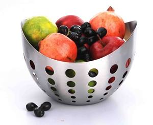 ถาดสแตนเลส 304 สำหรับล้างและสะเด็ดน้ำผักผลไม้ ใช้เป็นตะกร้ากรองน้ำ - Product Image 5