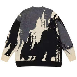 Respirant grande taille hommes chandails 2024 haute qualité Plus coton chandails hommes pulls décontractés pour hommes - Product Image 2