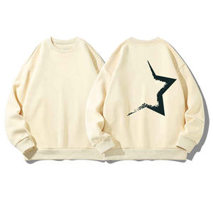 Jersey térmico Oem, sudadera para correr lisa, cuello redondo, Spandex/bordado de algodón, invierno de gran tamaño para mujer, Pakistán - Product Image 3