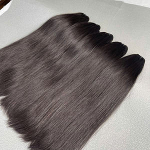 GRANDES PEDIDOS Extensiones de cabello humano En stock Listo para enviar Paquetes de cabello vietnamita crudo de color natural Oferta - Product Image 5