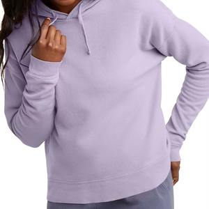 Sudadera Larga de Invierno para Mujer, Estilo Holgado, Terciopelo, 100% Algodón, Logotipo Frontal, Cómoda, Moda Urbana - Product Image 4