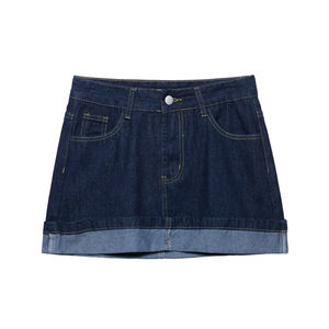 Hombres Unisex 2025 Primavera Nueva Moda Denim Casual Transpirable Gimnasio Pantalones Cortos Vintage Cintura Alta Cremallera - Product Image 1