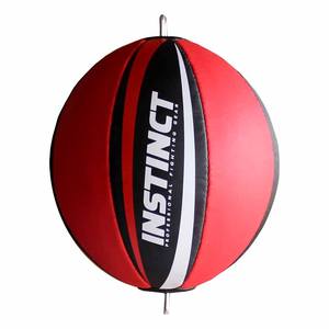 กระเป๋า D แบบสองหู หนังสังเคราะห์ ทนทาน ดีไซน์สั่งทำพิเศษ สีแดงดำ ดีไซน์ล่าสุด เย็บมือ สำหรับซ้อมต่อยมวย - Product Image 1