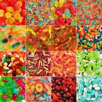 Bonbons gélifiés acidulés OEM, bonbons fruités sucrés, bonbons gélifiés halal, bonbons mous, fournisseur en gros