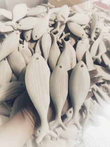 L'artisanat en bois personnalisé professionnel est un poisson en bois pour les enfants à jouer et à éduquer - Product Image 6