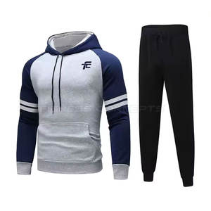 Venta caliente de moda Slim Fit hombres chándal ropa de entrenamiento cómodo pulóver hombres chándal - Product Image 1