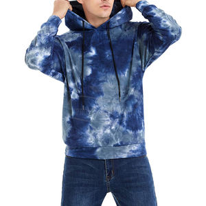 Sweat à capuche pour homme en coton 100% de haute qualité, impression en relief personnalisée, hiver, vente en gros, polaire, col à capuche, respirant, 350g - Product Image 2