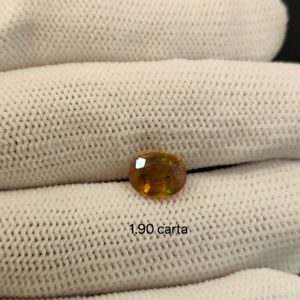 Piedra de piedras preciosas sueltas de esfeno de titanita natural para la fabricación de joyas - Product Image 2