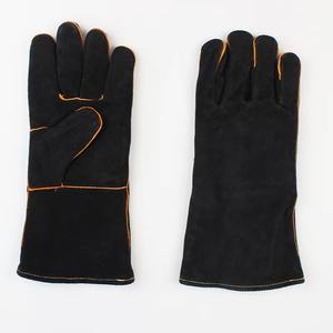 Guantes de trabajo para soldador, protección de seguridad profesional, Guante de cuero, aislamiento térmico resistente al desgaste - Product Image 2
