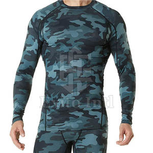 Latest Design <b>Men</b> <b>Rash</b> <b>Guards</b> Black & Gray Color Sublimated BJJ <b>Rash</b> <b>Guards</b> for Sale in Adult Size - Product Image 3