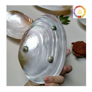 จานหอยมุกแท้ตกแต่งอย่างมีเอกลักษณ์สำหรับรับประทานอาหารและของขวัญชั้นดี - Product Image 3