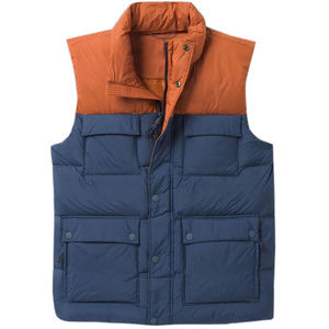 Nuevo Chaleco Acolchado de Moda al por Mayor, Cortavientos, Talla Grande, Chaqueta Acolchada, Chalecos de Invierno, Cuello Alto, Chaleco de Plumón, OEM - Product Image 3