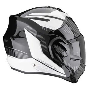 Scorpione-Casco Modulare Exo Tech Evo Animo nero/bianco - Product Image 1