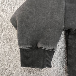 เสื้อมีฮู้ดแฟชั่นใหม่สำหรับผู้ชายฤดูใบไม้ร่วงฤดูหนาวแนวสตรีทแขนยาวทรงหลวมมีฮู้ดสีทึบเสื้อลำลองเสื้อมีฮู้ดจัดส่งแบบ DDP - Product Image 4