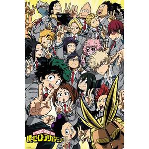Set de 3 Pósters de Anime de My Hero Academia - Product Image 1