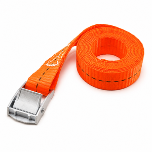 Sangle de cargaison en polyester 25 mm 250 kg avec boucle à came sans crochet pour le transport logistique et la fixation de charge – Vente directe usine - Product Image 5